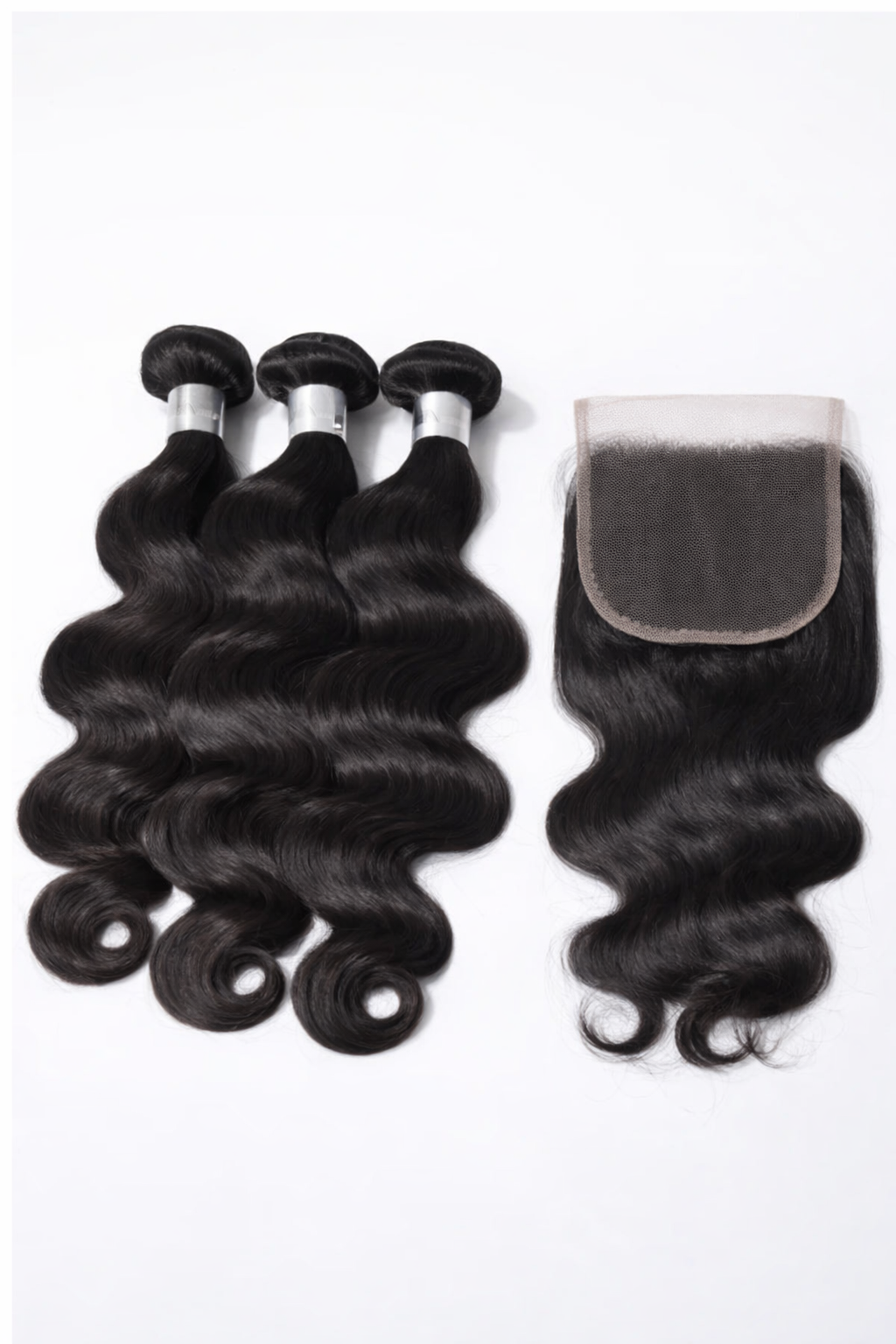 Virgin 3-Bundle Set + 5×5 Closure
